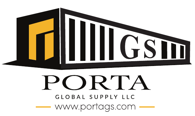Porta Global Supply LLC logo — container with a door